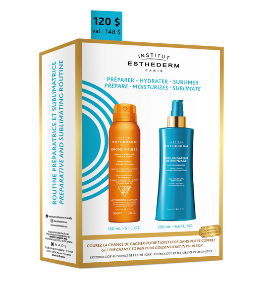 Coffret Bronz impulse et Prolongateur de bronzage