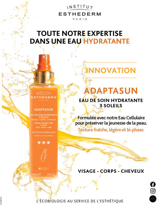 Eau de soin hydratante 3 soleil- Adaptasun
