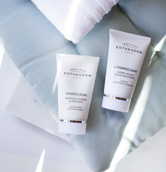 Routine Crème douce désincrustante et masque gomme clarifiant