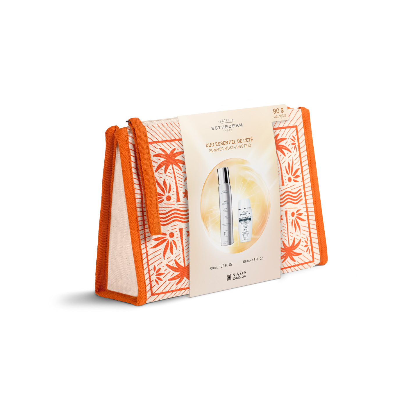 Coffret No Sun Minéral FPS50 + Brume D'eau Cellulaire