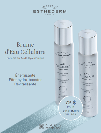 Duo brume d'eau cellulaire - Promo